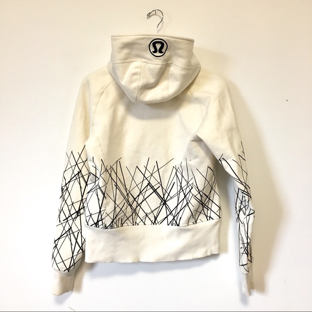 Lululemon Scuba Hoodie Rare Print Polar & Black 8 - Picture 3 of 8